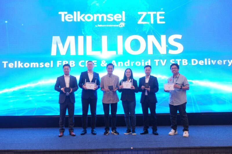 ZTE dan Telkomsel Ciptakan Lingkungan Jaringan Internet di Rumah