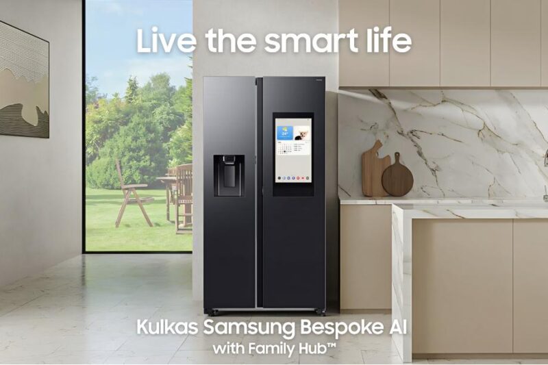 Samsung Bespoke AI with Family Hub Dukung Refrigeration Day 2025